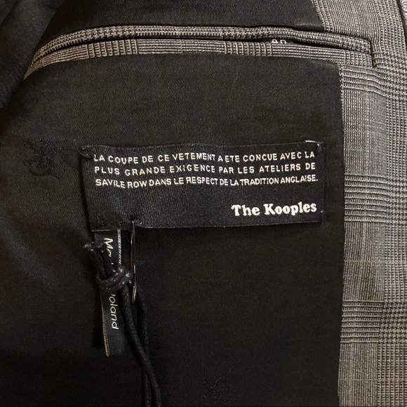 NWT The Kooples Prince De Galles Cropped Blazer - Picture 11 of 16